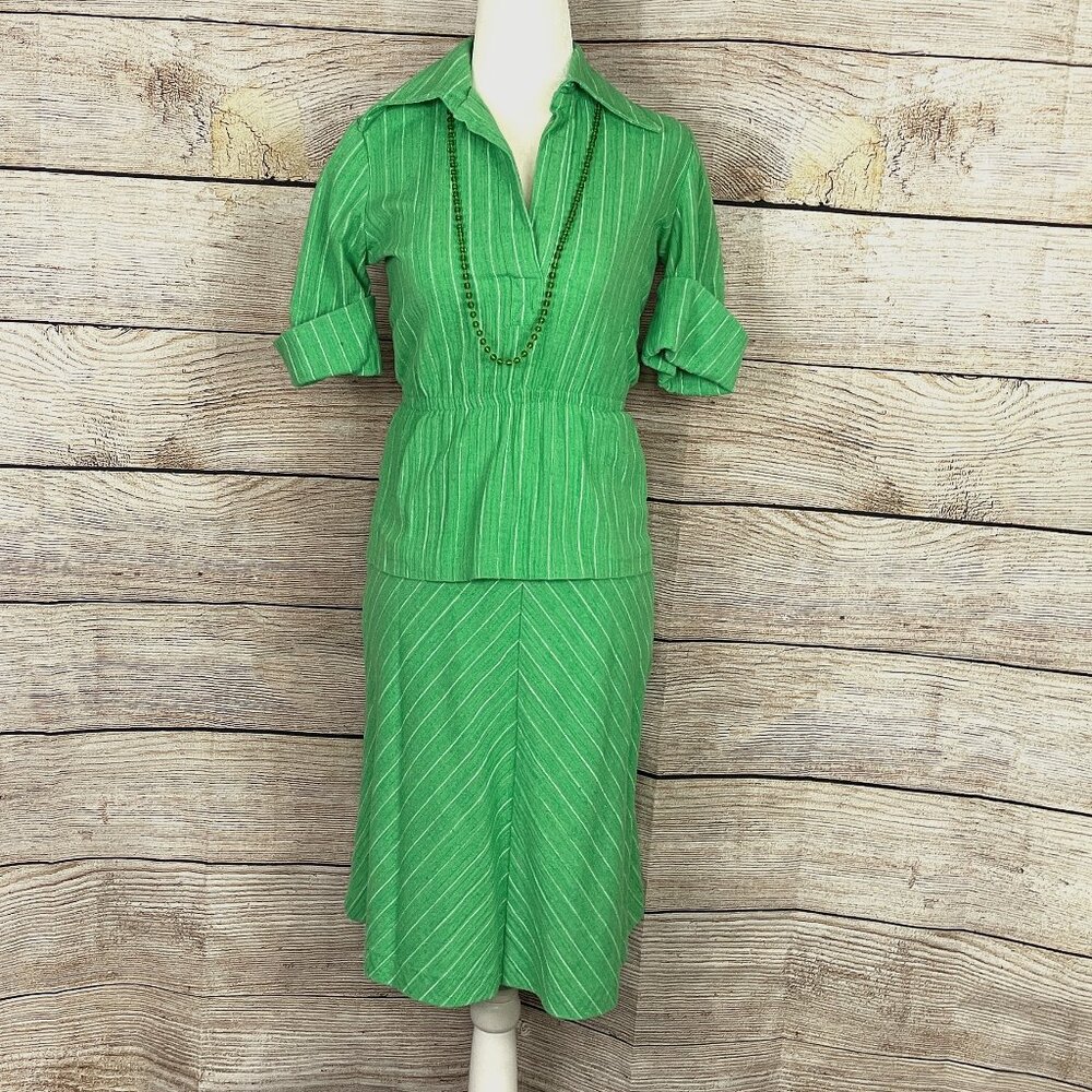 Vintage 1960s Skirt and Top Set